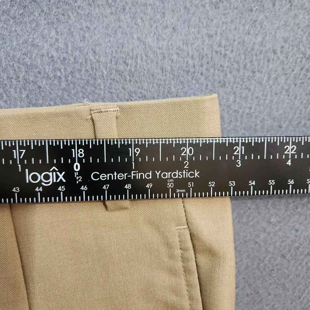 Lauren Ralph Lauren Men 40(41)X34 Tan Total Comfort Pleated Dress Pants